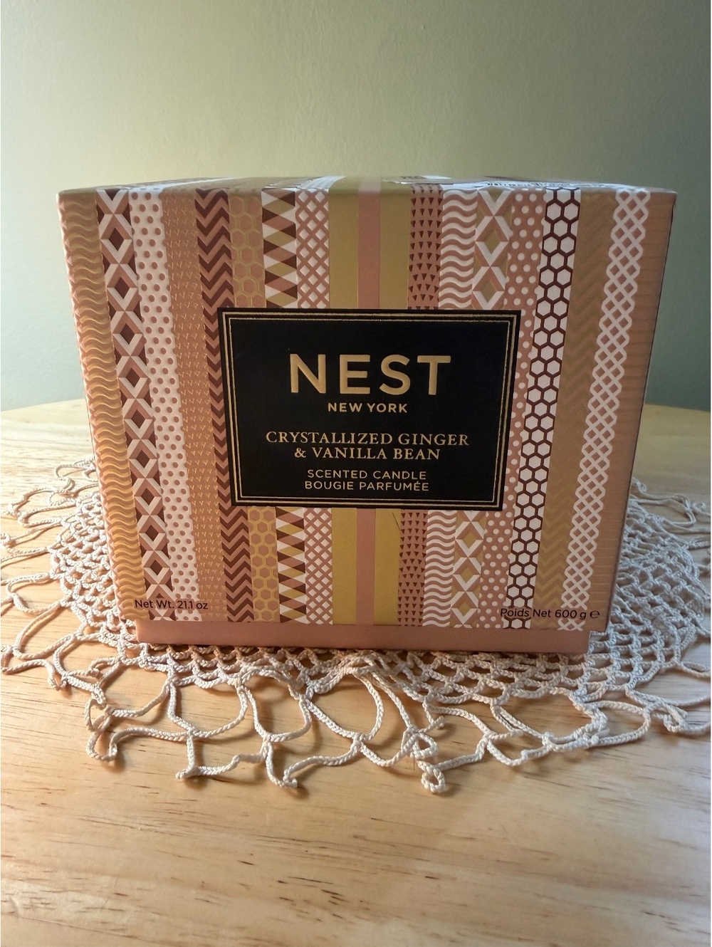 Nest New York Crystallized Ginger & Vanilla Bean Scented Candle